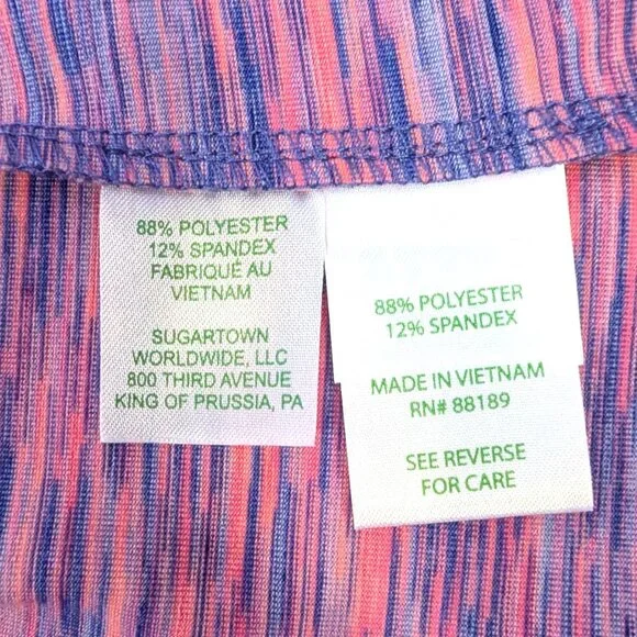 Lilly Pulitzer | Cove Flamingo Pink Space Dye Active Fit & Flare Mini Dress | XS - Picture 13 of 14